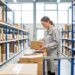 Entrepot europeen d'un fournisseur dropshipping avec colis prets a expedier